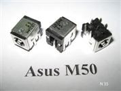  Внутренний разъем питания ноутбуков Asus M50. УВЕЛИЧИТЬ.